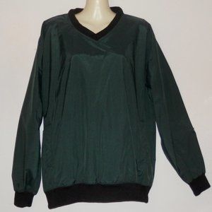 Cabelas M Womens Pullover Lined Windbreaker Vintage H266